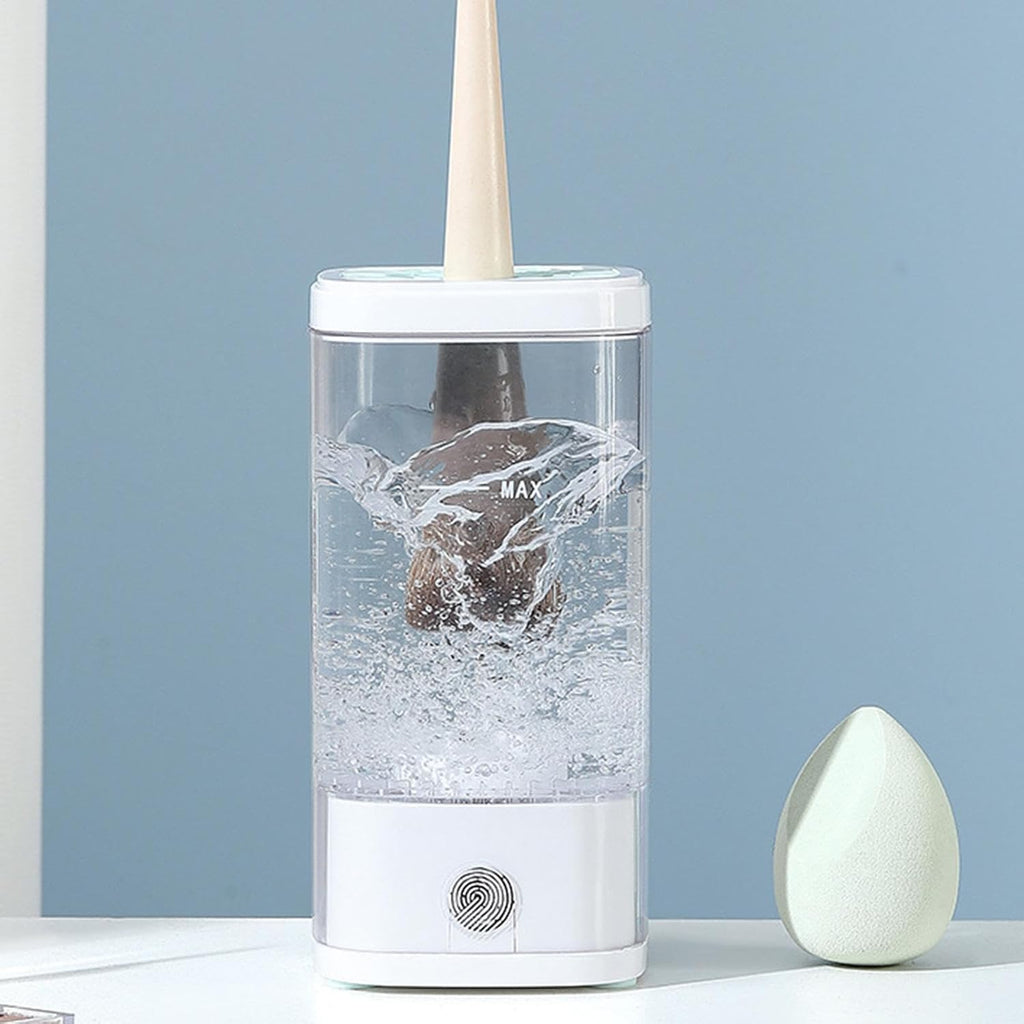 Limpiador de brochas de maquillaje 