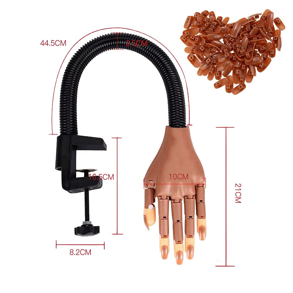   foto del producto Mano Flexible Para Practica De Manicura Colocar Uñas Casa Solon De Belleza