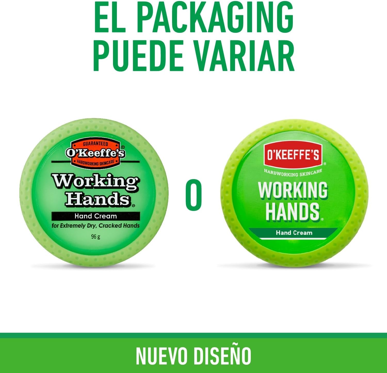 O'Keeffe'S Working Hands - Crema Para Manos Secas Y Agrietadas - Recupera Las Manos Dañadas - 96G