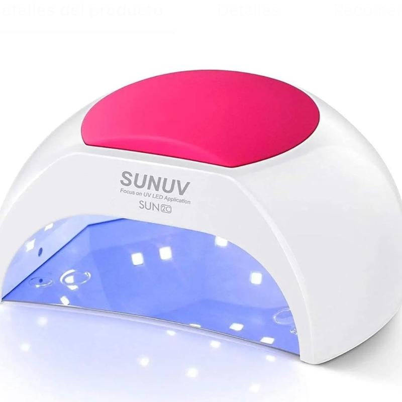 Lámpara LED Profesional De Secado De Uñas, 48W Con 36 LED Y Sensor Automático - Nail Art, Nail