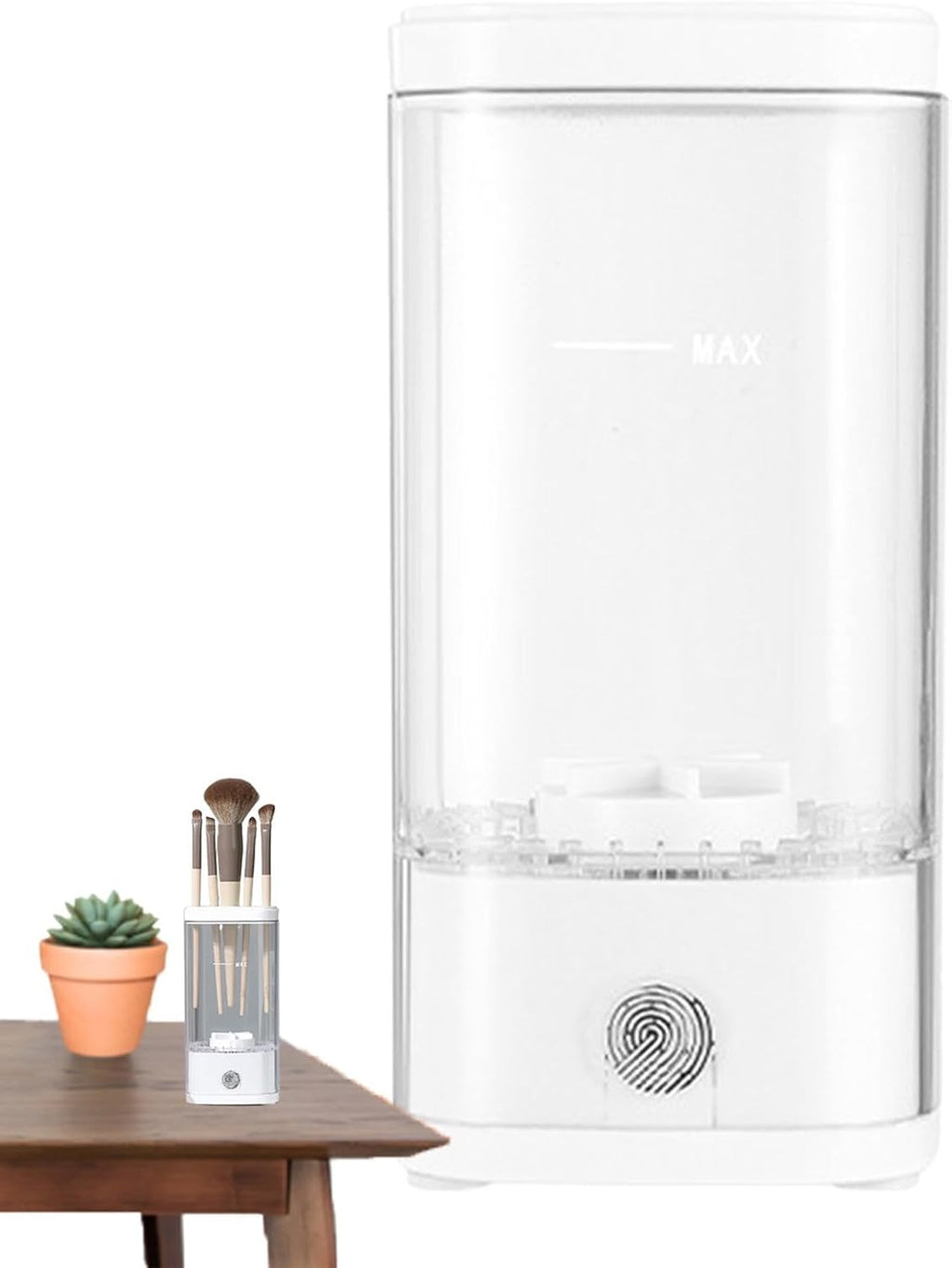 Limpiador de brochas de maquillaje 