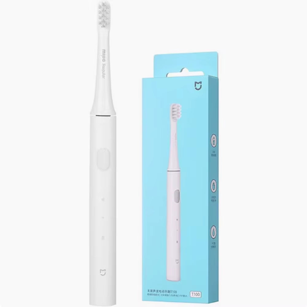 Cepillo de dientes eléctrico sónico original MIJIA T100, recargable por USB, resistente al agua, automático y ultrasónico.