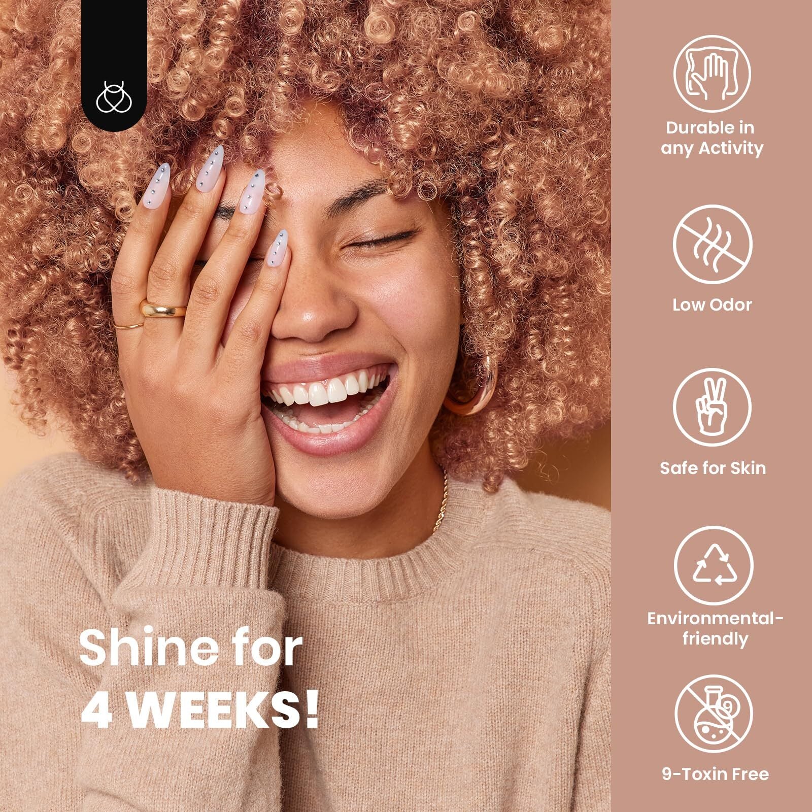 6 UNIDS Desnuda Rosa Marrón Gel Esmalte De Uñas Colección Otoño Invierno Gel