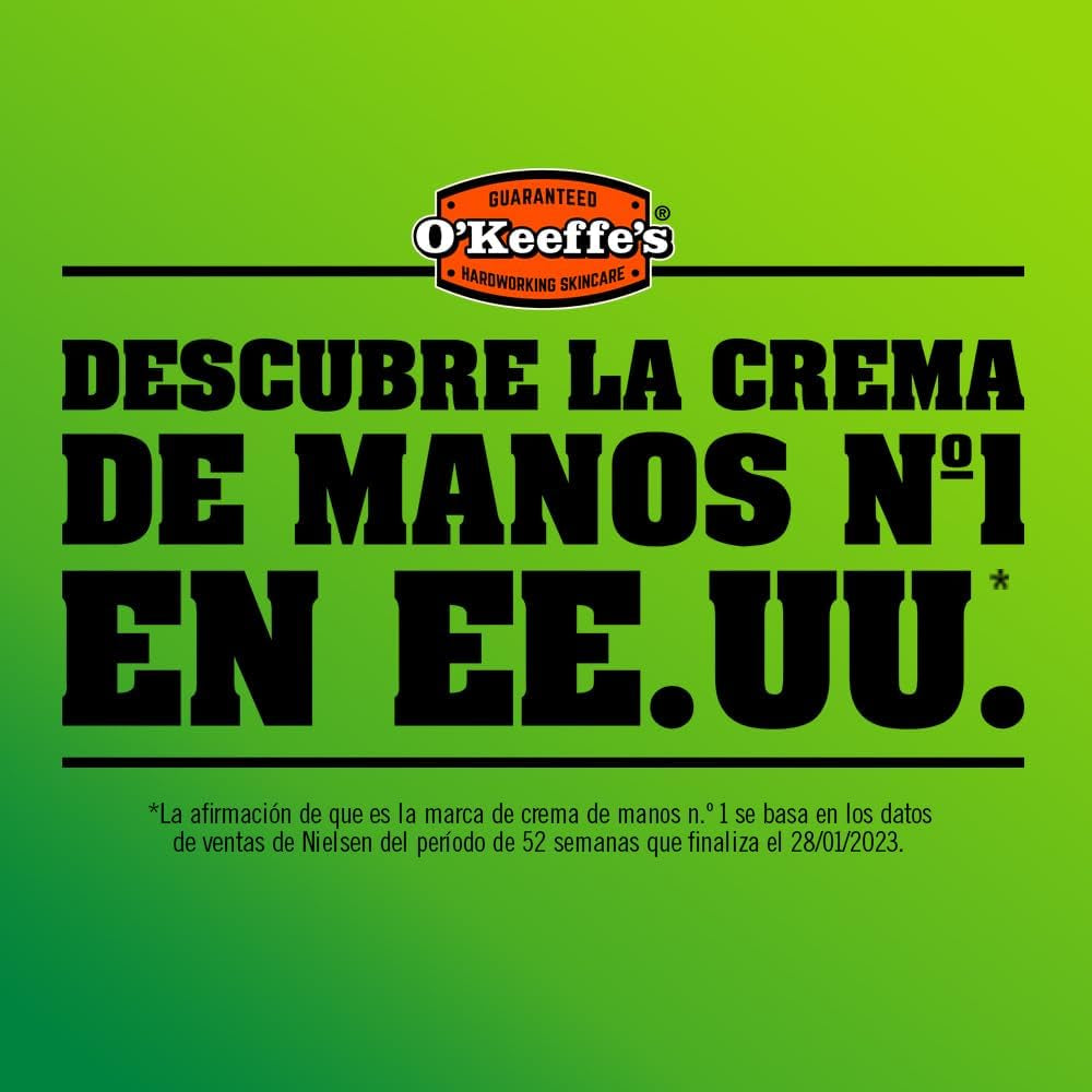 O'Keeffe'S Working Hands - Crema Para Manos Secas Y Agrietadas - Recupera Las Manos Dañadas - 96G