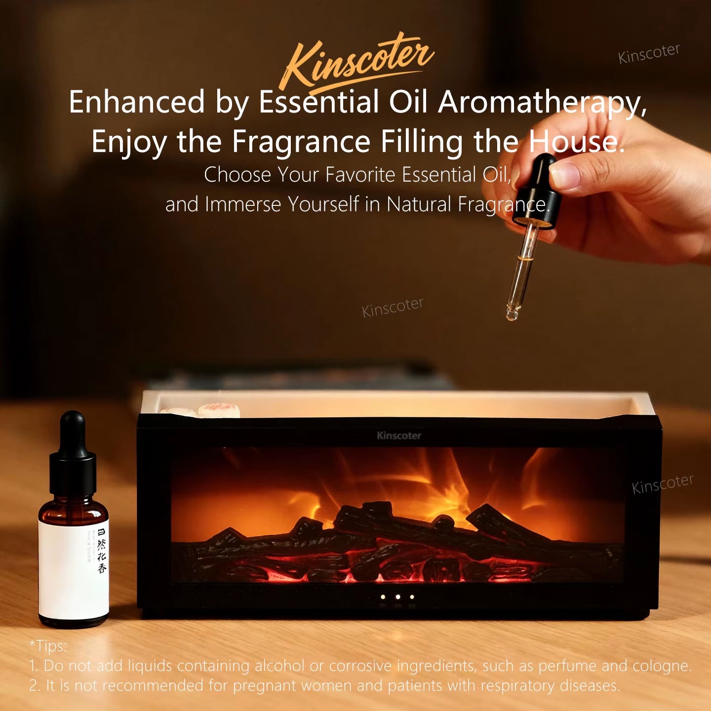 Difusor de aromas con diseño elegante y moderno 