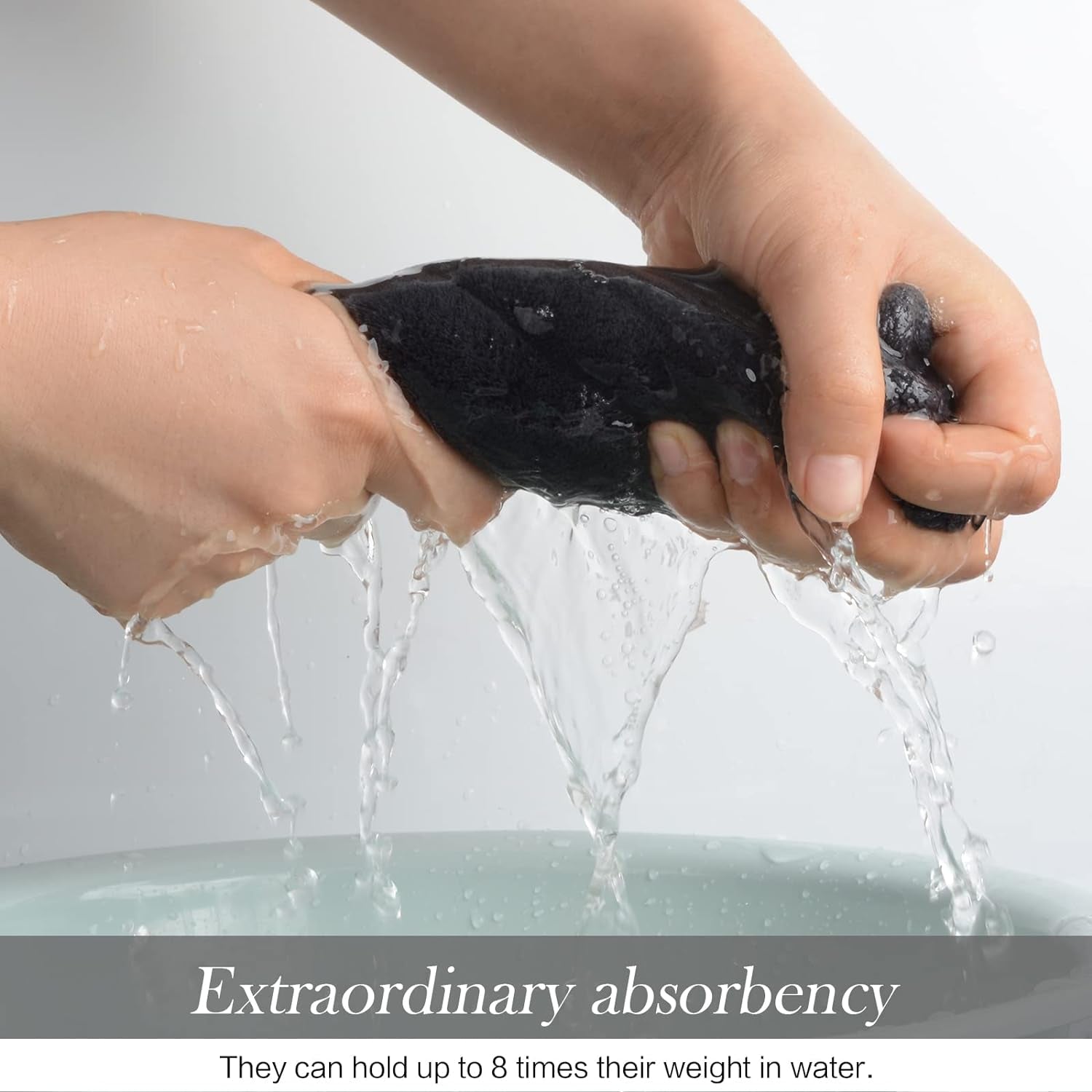 Toallitas Desmaquillantes De Microfibra 30X30Cm Toallitas Desmaquillantes De Microfibra Lavables Y Reutilizables Gris (6 Piezas)