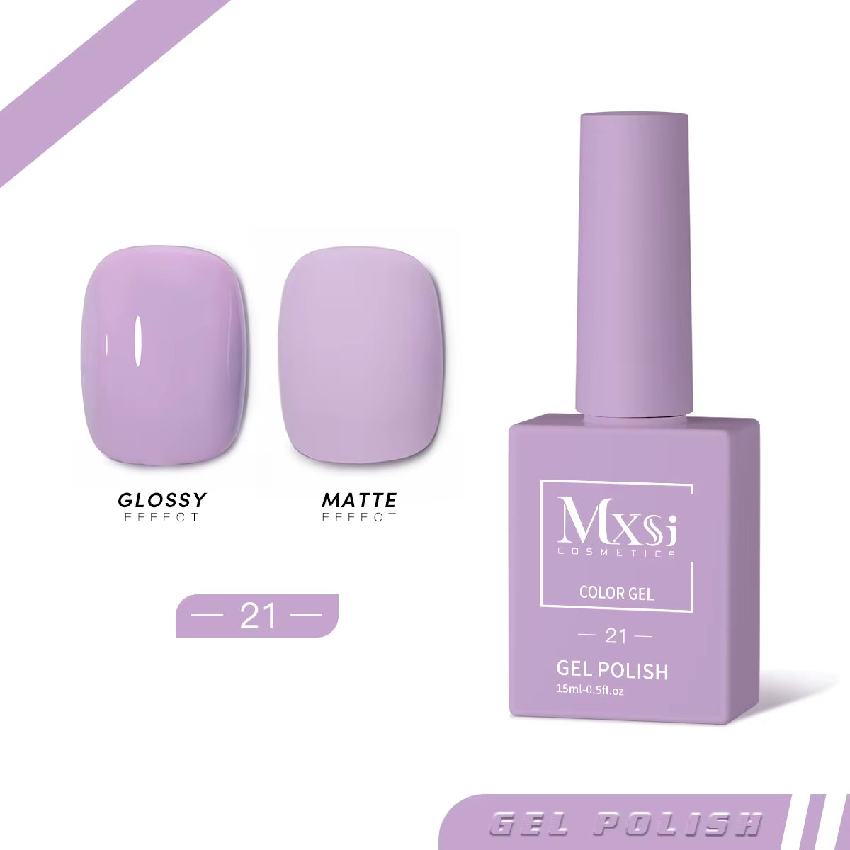 Esmalte de uñas en gel Mxsi de 15 ml, color marrón neón, azul real, rojo, verde, pastel, nude, para decoración de uñas, laca de gel, capa superior, gel UV, 