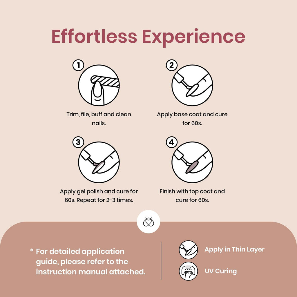 6 UNIDS Desnuda Rosa Marrón Gel Esmalte De Uñas Colección Otoño Invierno Gel